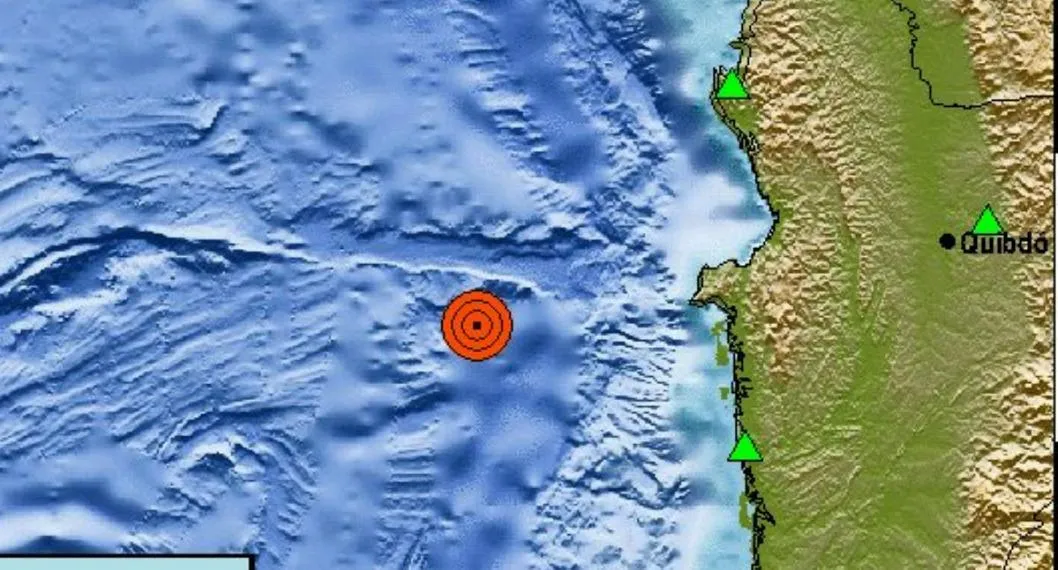 El Servicio Geológico Colombiano reportó que en la tarde de este viernes se registró un  nuevo temblor de magnitud 4,3, con epicentro en el Pacífico.