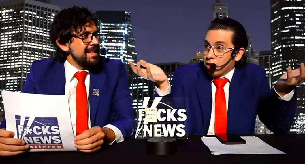 Camilo Sánchez y Camilo Pardo 'Mago' critican a Gustavo Petro en ‘Fuck news’.