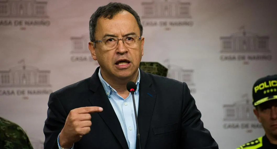 Alfonso Prada, ministro del Interior de Colombia