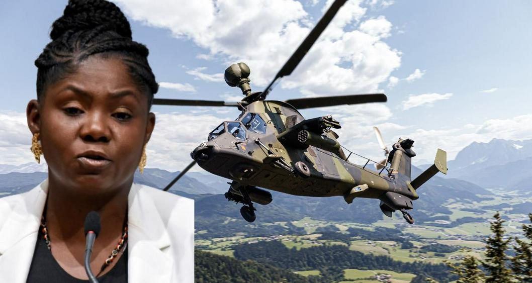 Francia Márquez aseguró en entrevista con Vicky Dávila que seguirá viajando en helicóptero por motivos de seguridad.