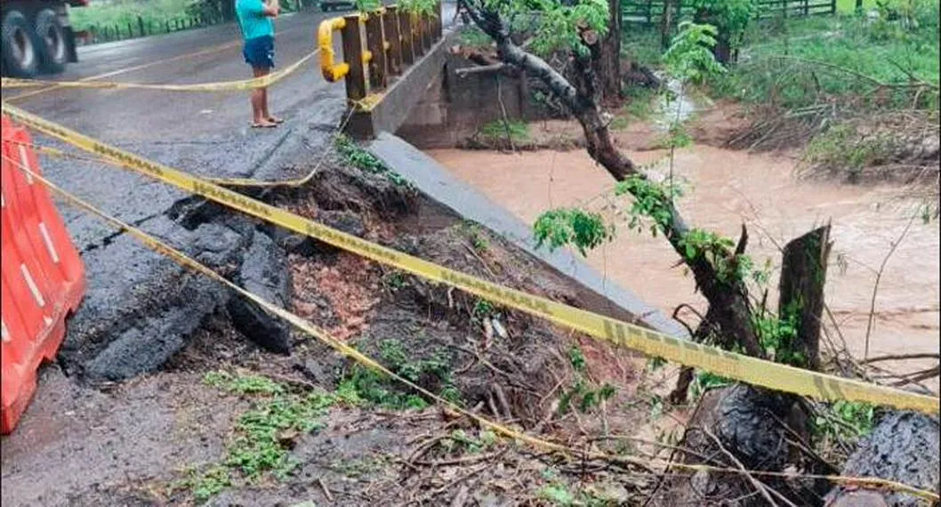 Puente en Curumaní, Cesar, está a punto de colapsar: muchos se verían afectados