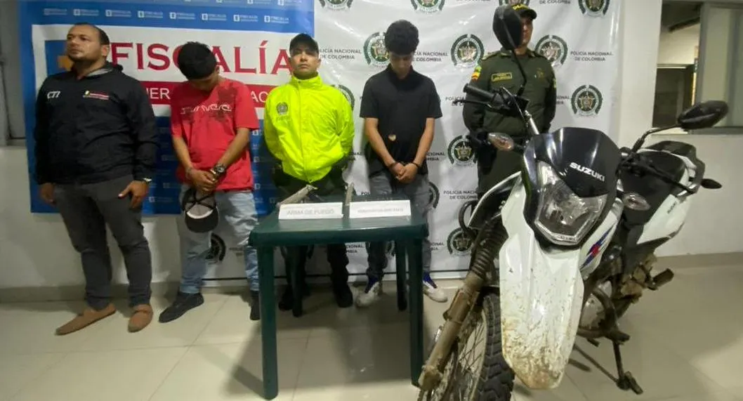 Criminales armados fueron capturados por las autoridades de Tolima