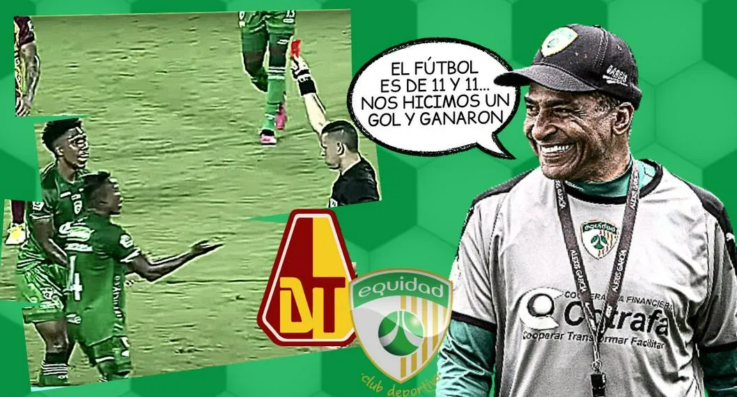Alexis García, técnico de La Equidad, otra vez, criticó el arbitraje de la Liga, luego de perder ante Deportes Tolima.