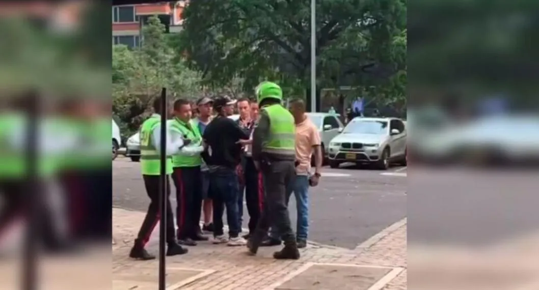 En pleno campus de la universidad Eafit terminó persecución contra fletero en Medellín