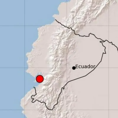 Fuerte temblor en Ecuador se sintió este sábado 18 de marzo. La magnitud fue de 6,5 y el sacudón puso a correr a muchos. 
