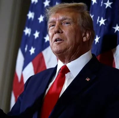 Donald Trump, a propósito de lo que dijo sobre un posible arresto en su contra.