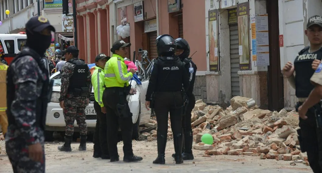 Videos del terremoto en Ecuador que ya dejó sus primeras víctimas.