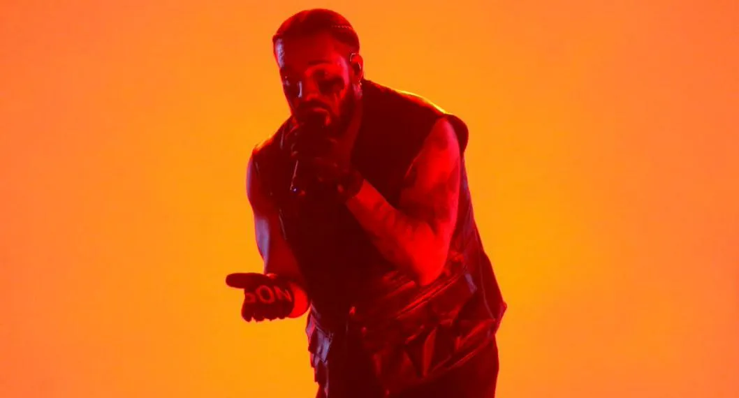Foto del cantante Drake que decepcionó en Lollapalooza 2023 en Chile y Argentina
