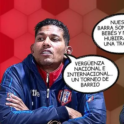 Aléx Mejía y Alexis García critican a árbitro en La Equidad vs. Unión Magdalena
