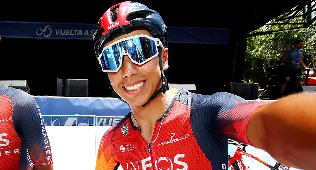 Ciclistas colombianos en Vuelta a Cataluña 2023; Egan Bernal (foto), 'Rigo' y Chaves