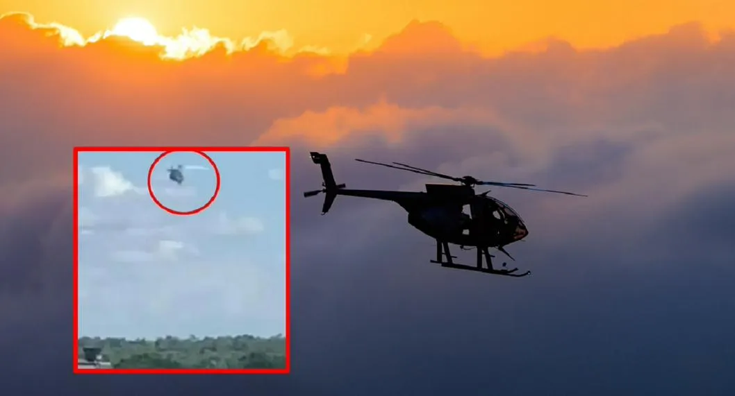 Caída de helicóptero en Chocó