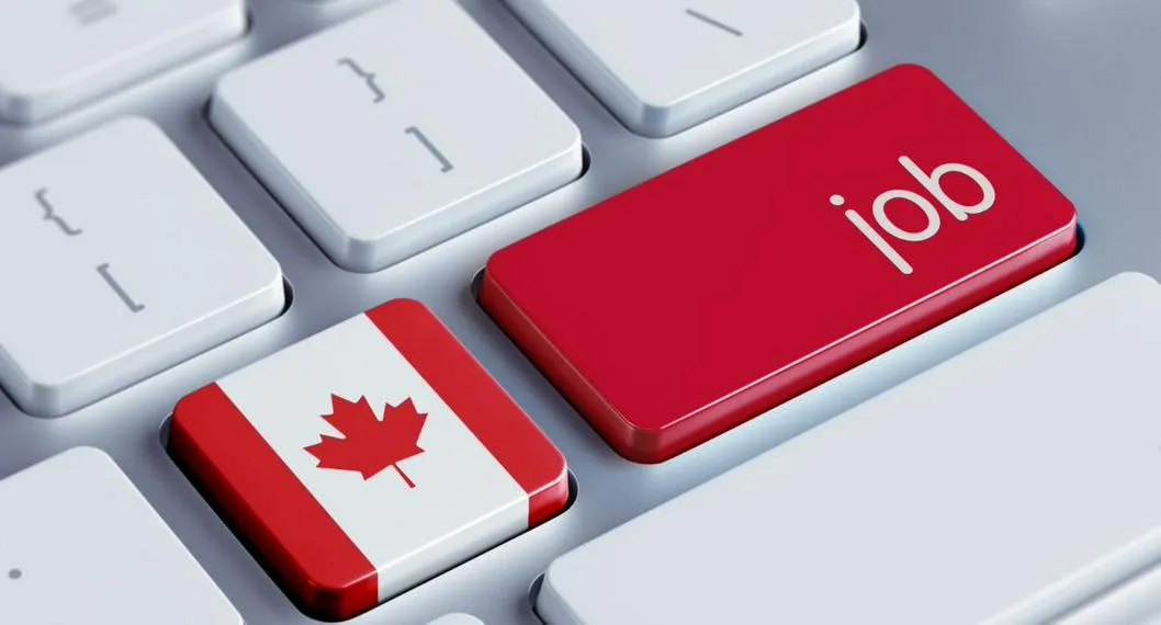 Foto de teclado de computador a propósito de ofertas de trabajo en Canadá del Sena