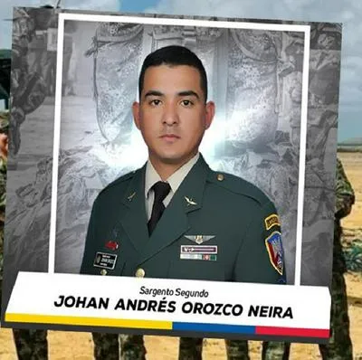 Sargento barranquillero murió en accidente de helicóptero en Quibdó, Chocó.