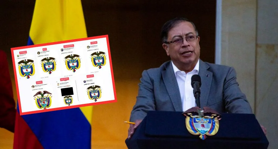 Qué significa el escudo de Colombia compartido en redes: Petro suspende el cese al fuego con el Clan del Golfo 