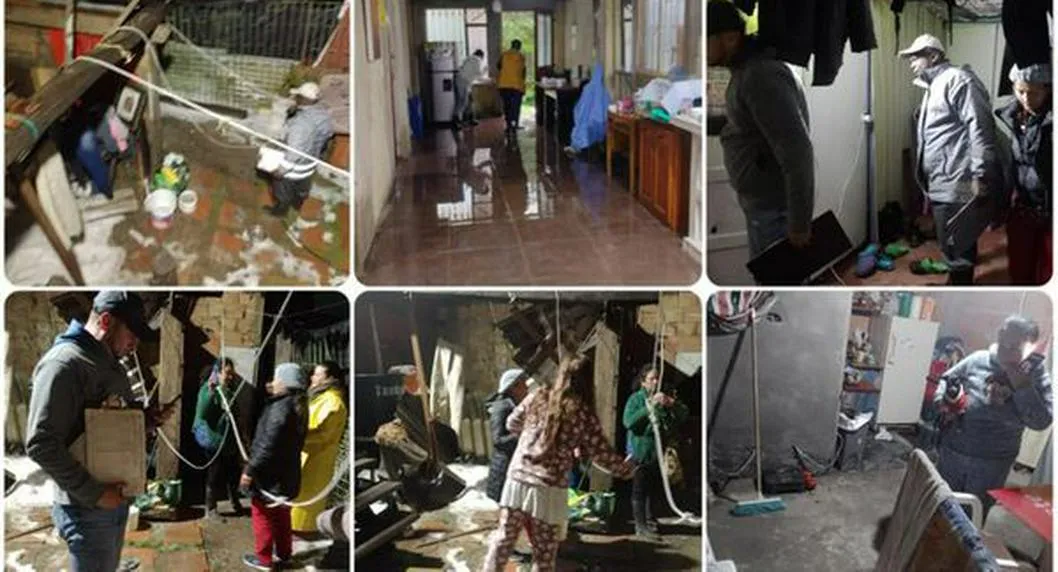 Lluvias en Bogotá hoy: en puente se reportaron 36 emergencias