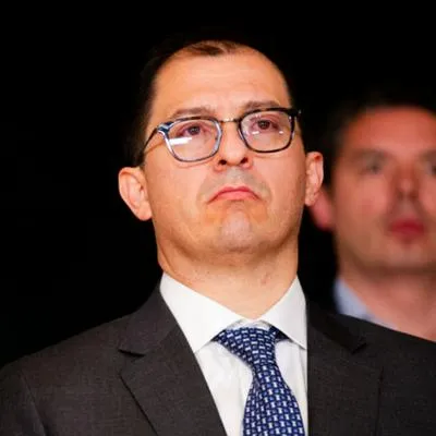 Foto del fiscal Francisco Barbosa a propósito de su opinión sobre el proceso de paz de Gustavo Petro
