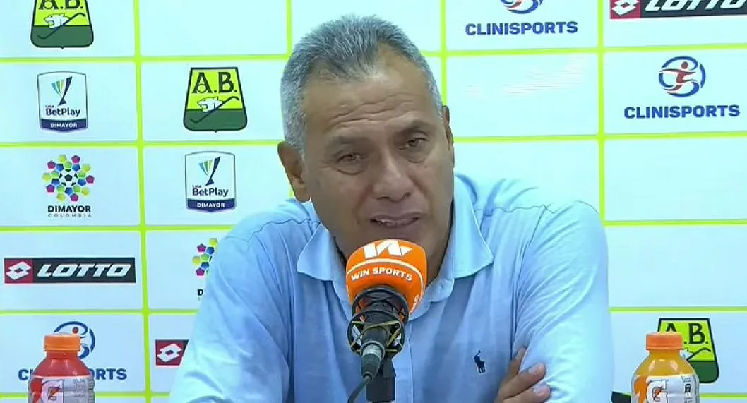 Técnico del Deportes Tolima habló sobre el empate con Atlético Bucaramanga