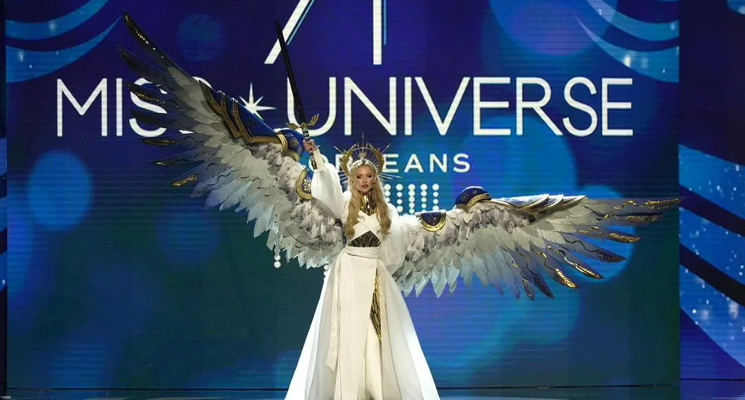 Miss Ucrania, en Miss Universo 2022, en nota sobre que fue una ganadora del certamen