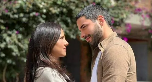 La protagonista de la telenovela ‘Ana de Nadie’ compartió con sus seguidores una conmovedora foto con su coestrella Sebastián Carvajal.