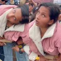 Fotos de joven que se viralizó, en nota de TikTok: mujer como "poseída" por actitud en concierto en Nepal fue viral (video)