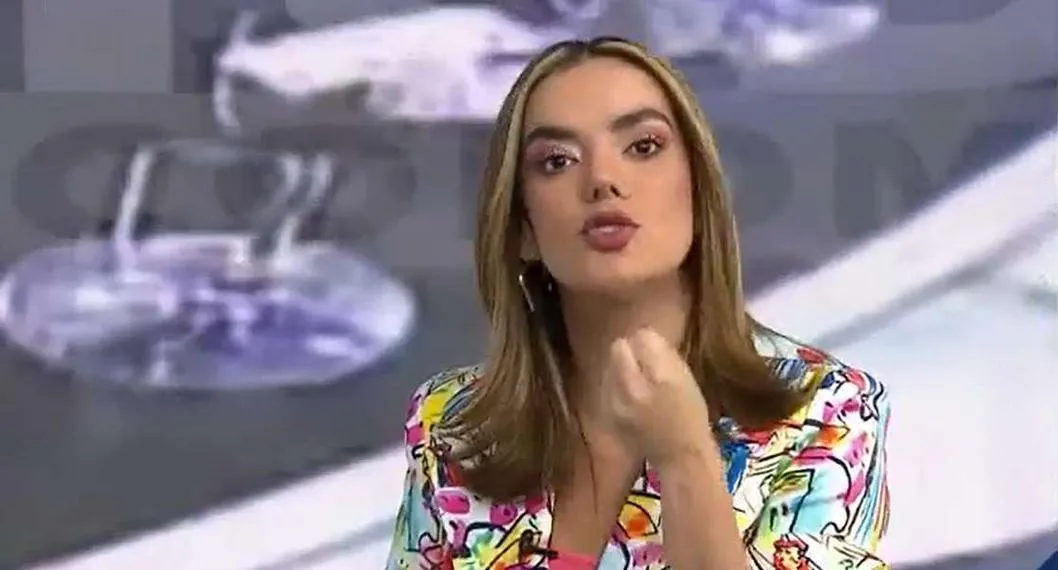 Foto de Elianis Garrido, en nota de que la presentadora a famosa modelo le respondió en Lo sé todo a pulla por desmayo