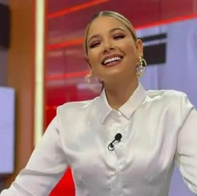 Imagen de Melissa Martínez soltó risa por chiste del Tino de Asprilla en programa de ESPN