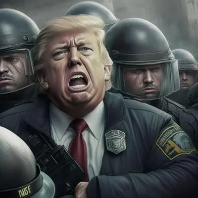 Donald Trump a propósito de cómo fue la captura del expresidente en imágenes.