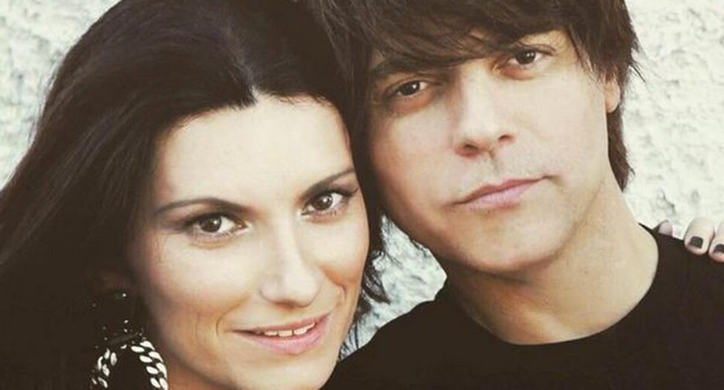 Laura Pausini y Paolo Carta se casaron y en boda llevaron anillos negros