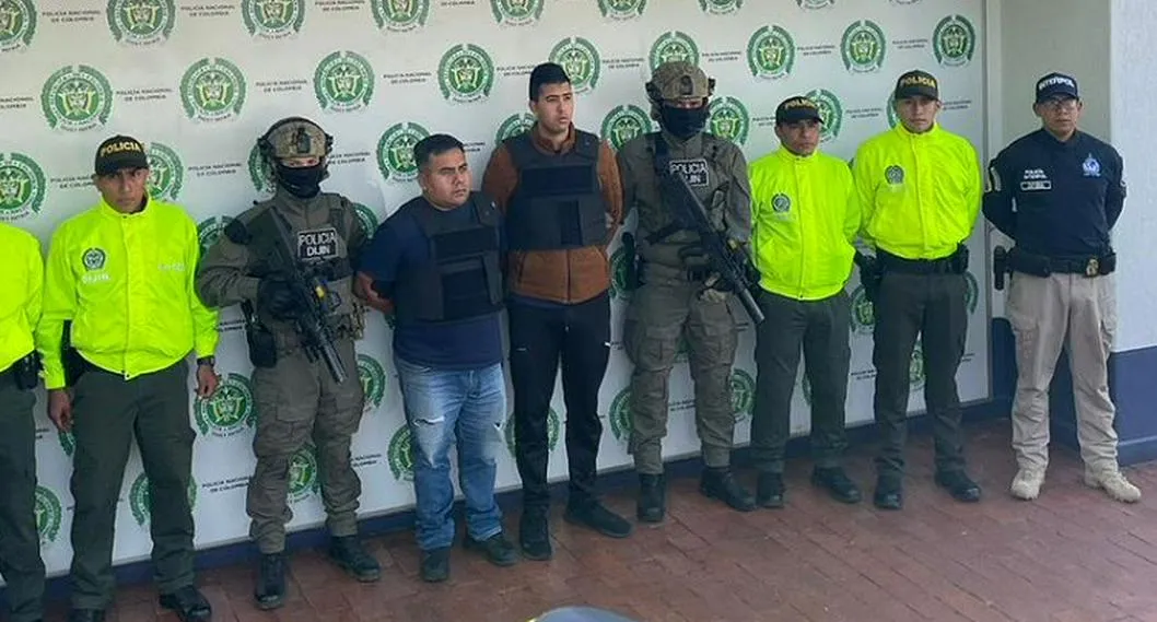 Capturan en Colombia a dos miembros del Cartel de Sinaloa