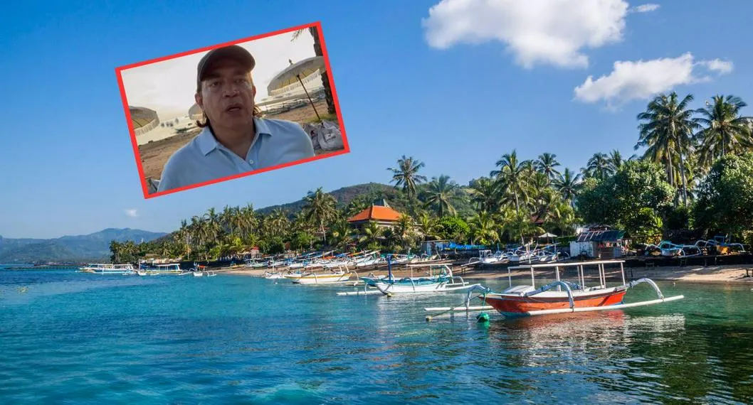 Viaje de Gustavo Bolívar a Bali: cuánto cuestan los tiquetes, el hotel y la comida en pesos colombianos