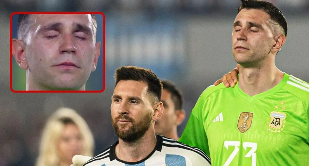 'Dibu' Martínez y Lionel Messi terminaron emocionados por ovación en Argentina.