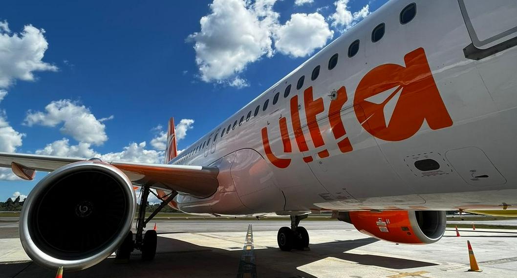 Aeronave de Ultra Air, aerolínea que recibirá capitalización para seguir operando.