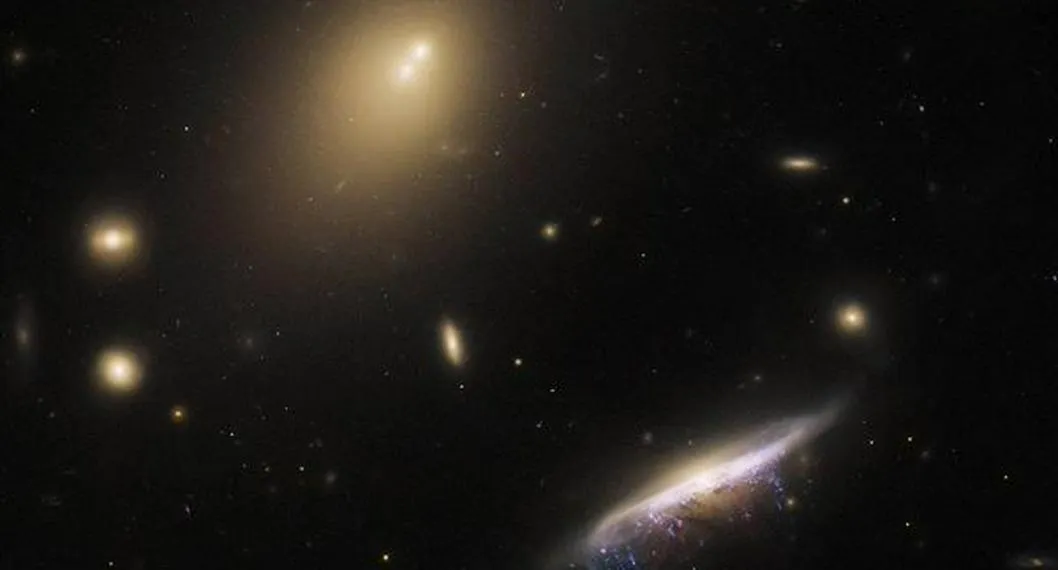 “La medusa galáctica” que capturó el telescopio espacial Hubble