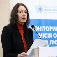Matilda Bogner, líder de la Misión de verificación de Derechos Humanos en Ucrania.