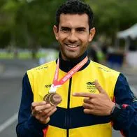 Se trata del marchista Éider Arévalo, quien es el segundo colombiano, en un deporte individual, en clasificarse a las justas a disputarse en Francia.