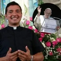 El padre 'Chucho' conoció al papa Francisco y publicó foto