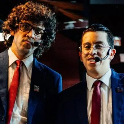 Aunque Camilo Sánchez y Camilo Pardo, de F*cks News, no se llevaron el Premio India Catalina, provocaron risas en la ceremonia en Cartagena.