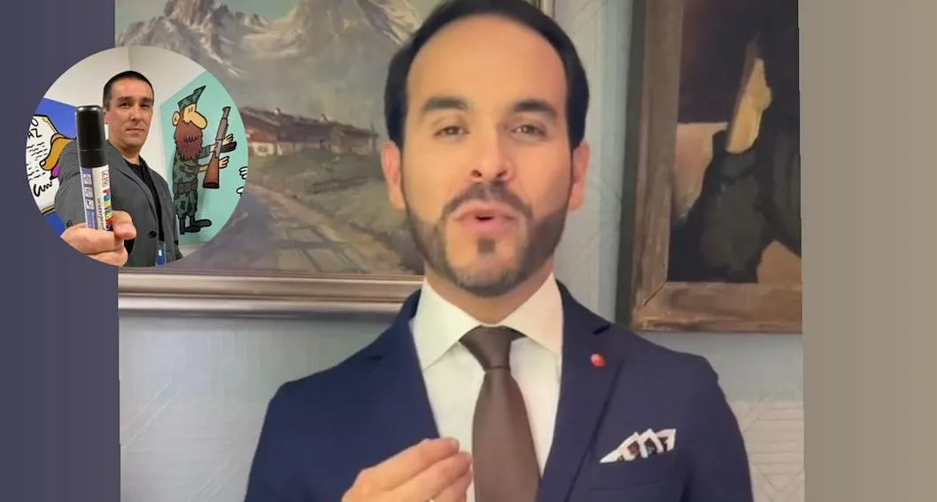 El abogado Abelardo de la Espriella publicó un video en el que arremetió en contra del caricaturista Julio César González