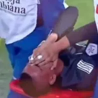 Kevin mier, portero de Atlético Nacional saliendo llorando del clásico contra Independiente Medellín