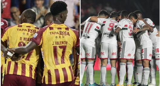 Tolima enfrenta a Sao Paulo en Copa Sudamericana: así le fue contra brasileños