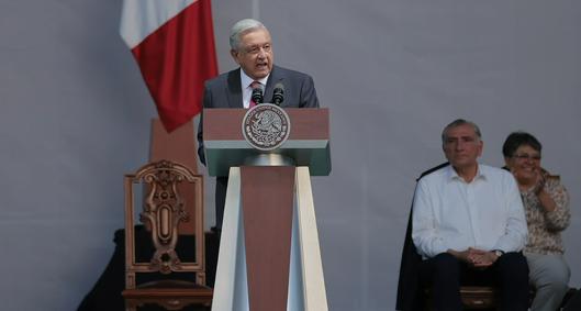 "Al ver que iban a ser deportados, prendieron las colchonetas", dijo el presidente de México, Andrés Manuel López Obrador. 