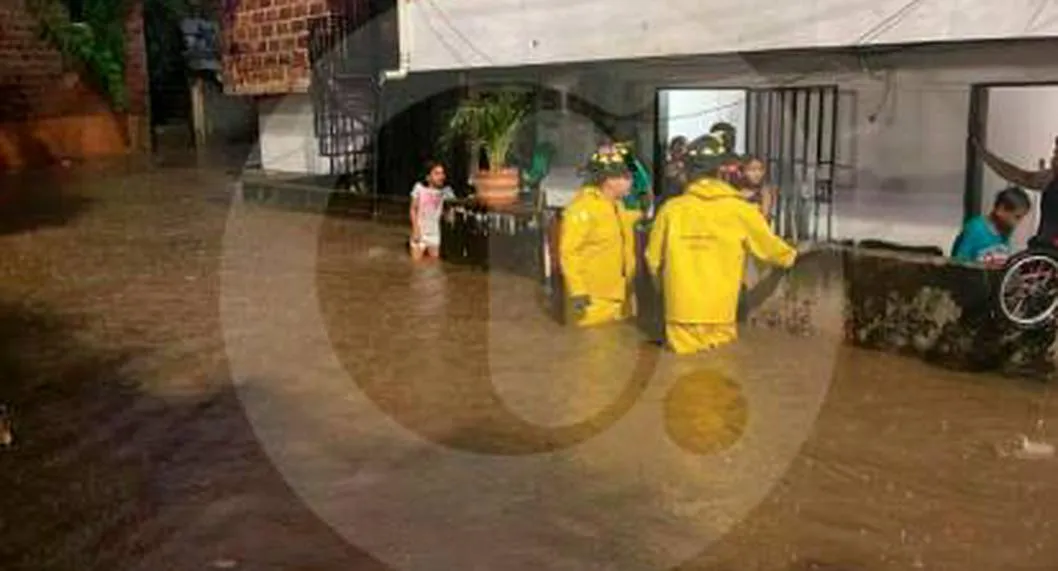 Fuertes lluvias dejaron 15 familias damnificadas por inundaciones en Antioquia