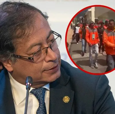 Gustavo Petro, a propósito de la comparación de la protesta de rappitenderos con la época de esclavitud.