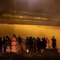 Foto de incendio en Juárez en el que murió un ciudadano colombiano