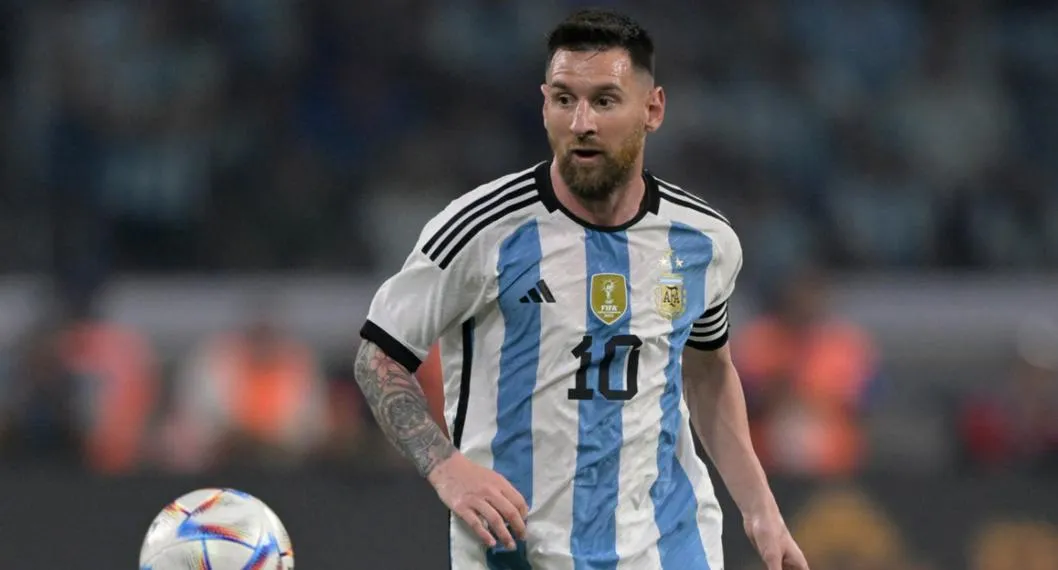 Lionel Messi, a propósito del gol 102 que alcanzó con la Selección Argentina.