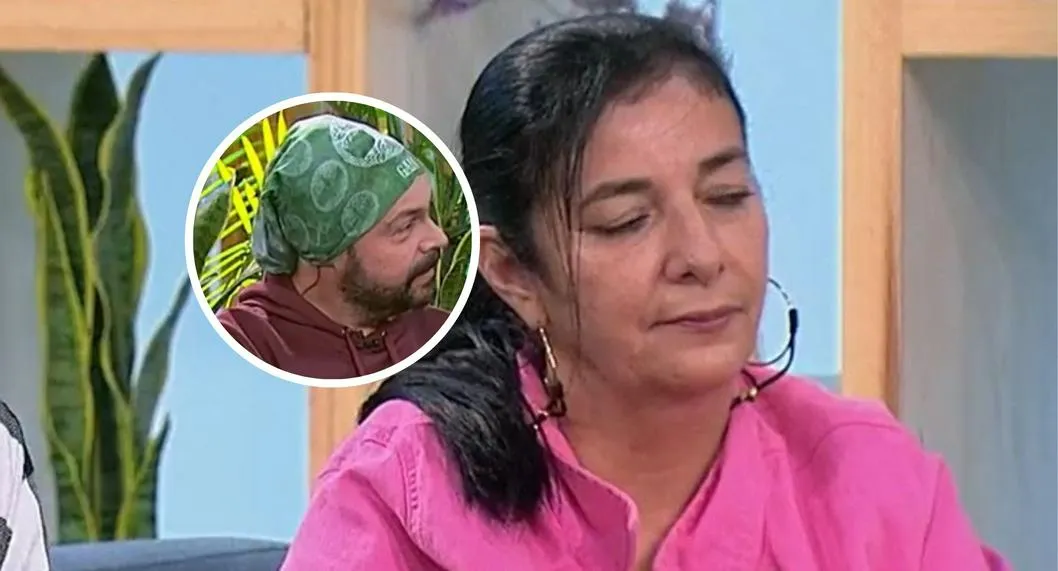 Fotos de Andrés López y madre de Óscar Naranjo, en nota de Video de error en 'Buen día, Colombia' con mamá sorda del exparticipante de Protagonistas.