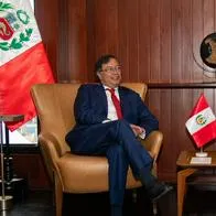 El presidente Gustavo Petro, cuyas declaraciones sumieron las relaciones con Perú en su peor crisis.
