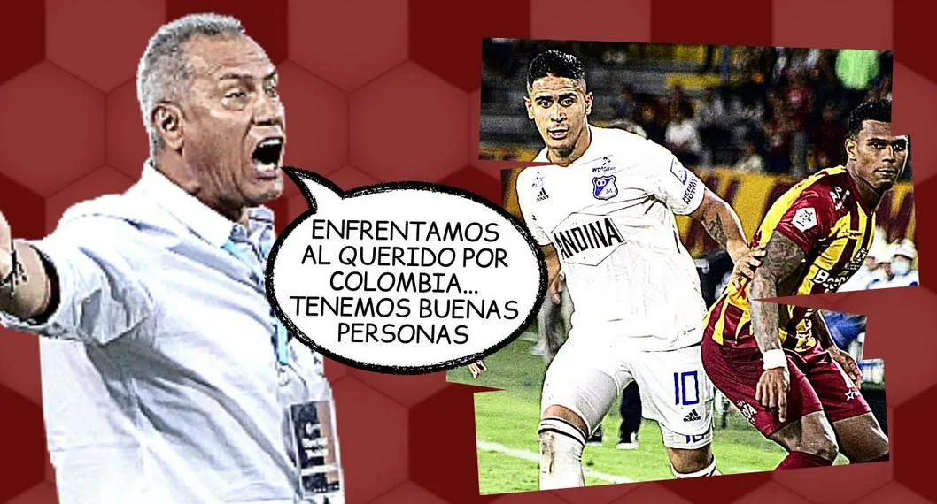 Hernan Torres, molestó por empate contra Millonarios
