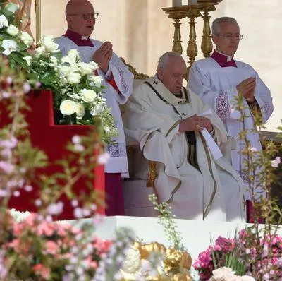 Papa Francisco en misa a propósito de quién lo reemplazará en Semana Santa.