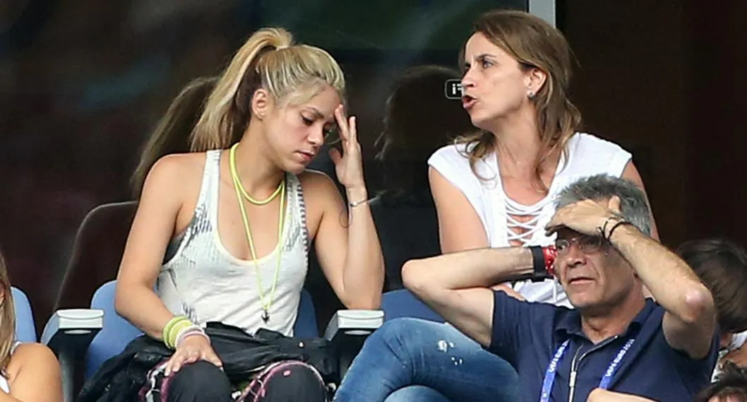 Shakira y Montserrat Bernabeu, a propósito de lo que dijo una vidente sobre la brujería que habría utilizado la mamá de Piqué.